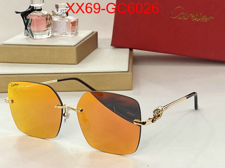Glasses-Cartier high quality online ID: GC6026 $: 69USD