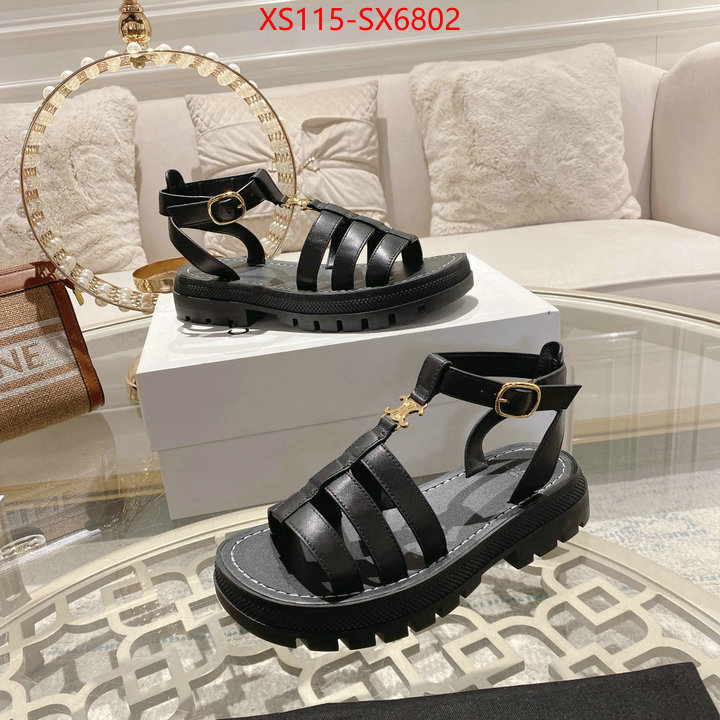 Women Shoes-CELINE fake aaaaa ID: SX6802 $: 115USD