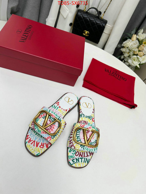 Women Shoes-Valentino high quality 1:1 replica ID: SX6735