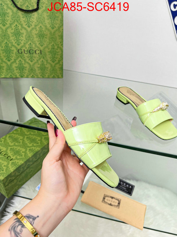 Women Shoes-Gucci what is a 1:1 replica ID: SC6419