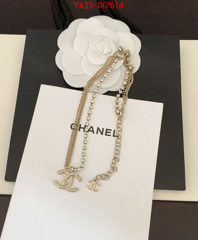 Jewelry-Chanel luxury fake ID: JX7614 $: 35USD