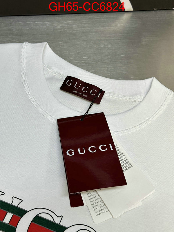 Clothing-Gucci where can i find ID: CC6824 $: 65USD