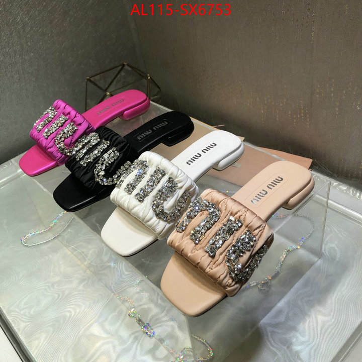 Women Shoes-Miu Miu buy first copy replica ID: SX6753 $: 115USD