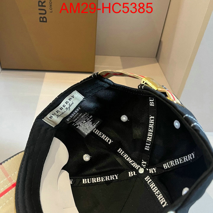 Cap(Hat)-Burberry where to buy fakes ID: HC5385 $: 29USD