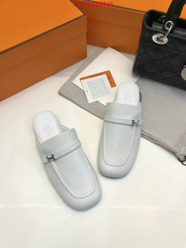 Women Shoes-Hermes 1:1 clone ID: SX8145 $: 119USD