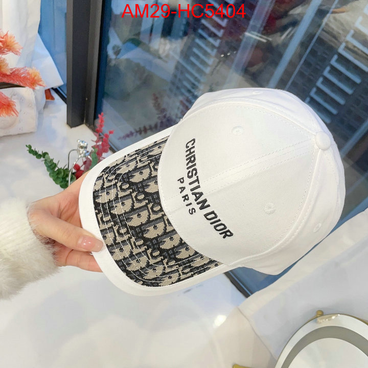 Cap (Hat)-Dior perfect replica ID: HC5404 $: 29USD