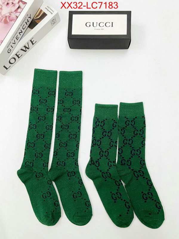 Sock-Gucci high quality replica designer ID: LC7183 $: 32USD