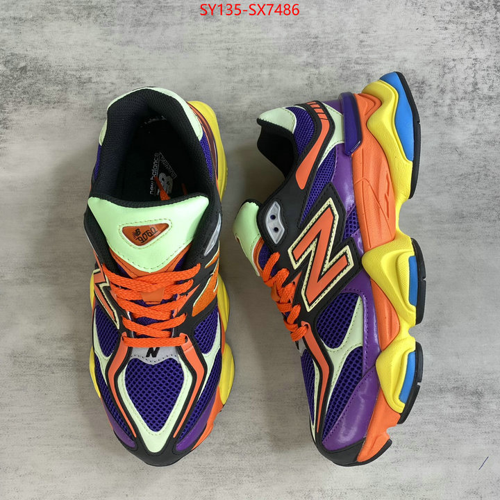 Men Shoes-New Balance luxury fashion replica designers ID: SX7486 $: 135USD