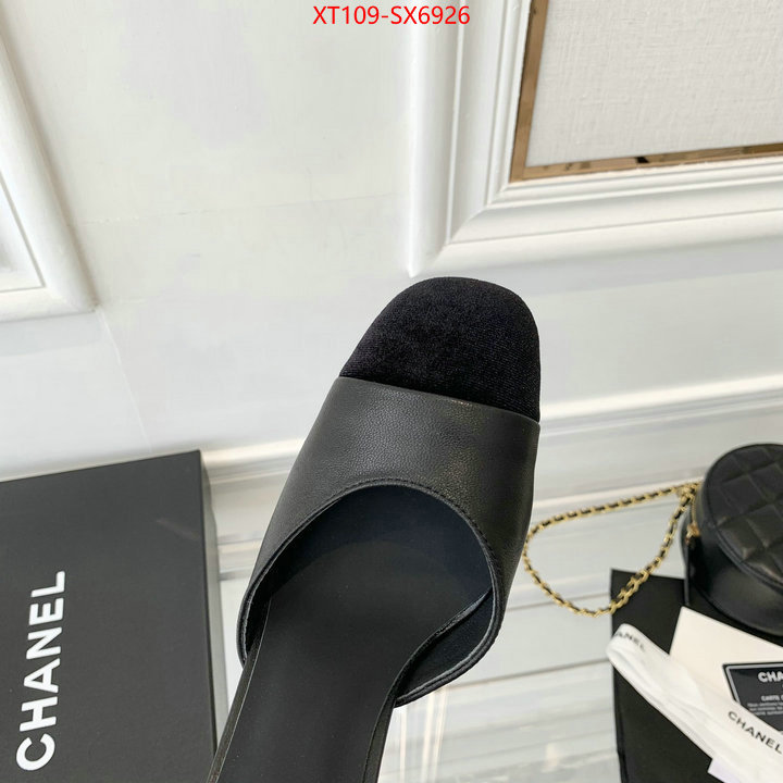 Women Shoes-Chanel top 1:1 replica ID: SX6926 $: 109USD