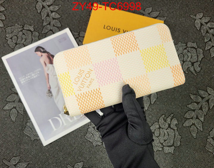 LV Bags(4A)-Wallet knockoff highest quality ID: TC6998 $: 49USD,