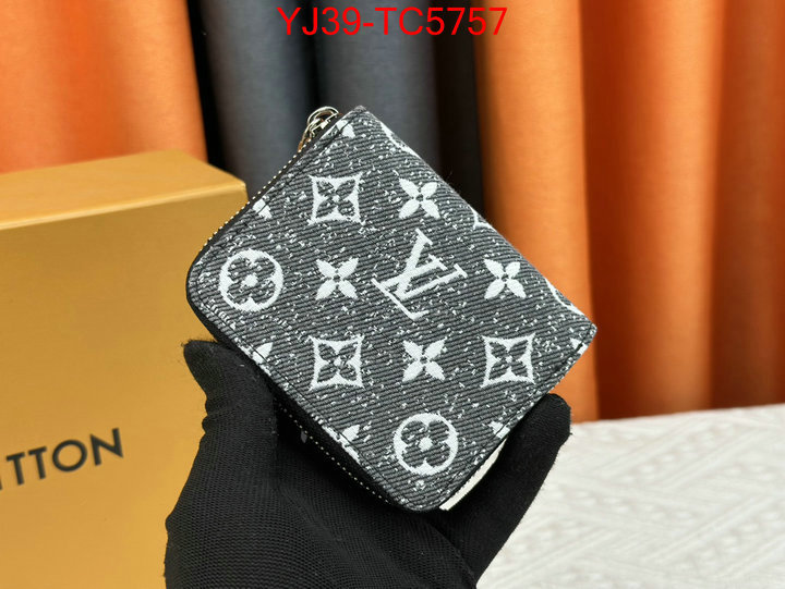 LV Bags(4A)-Wallet luxury 7 star replica ID: TC5757 $: 39USD,