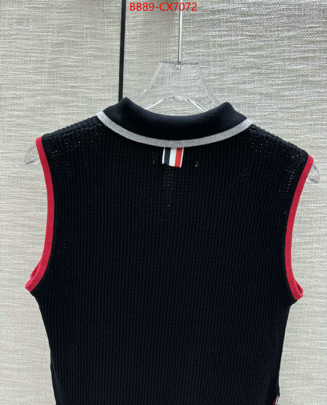 Clothing-Thom Browne for sale cheap now ID: CX7072 $: 89USD