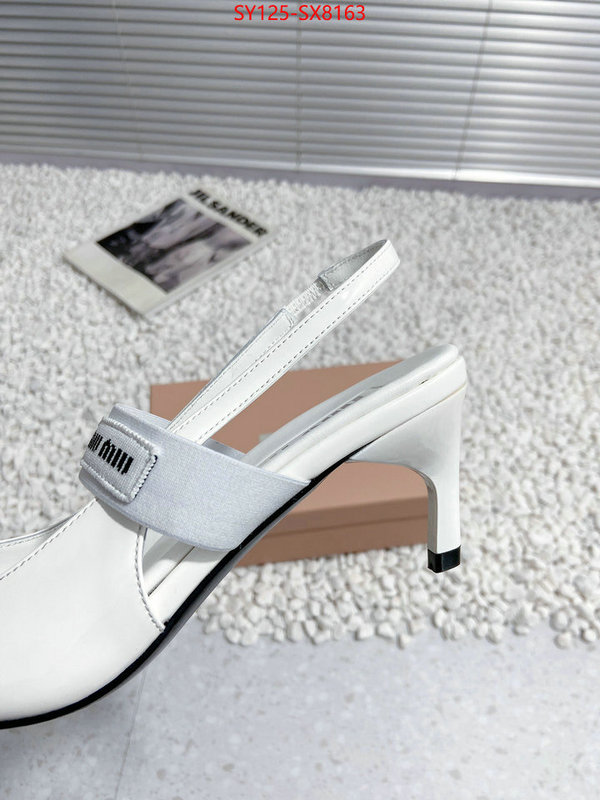 Women Shoes-Miu Miu buy ID: SX8163 $: 125USD