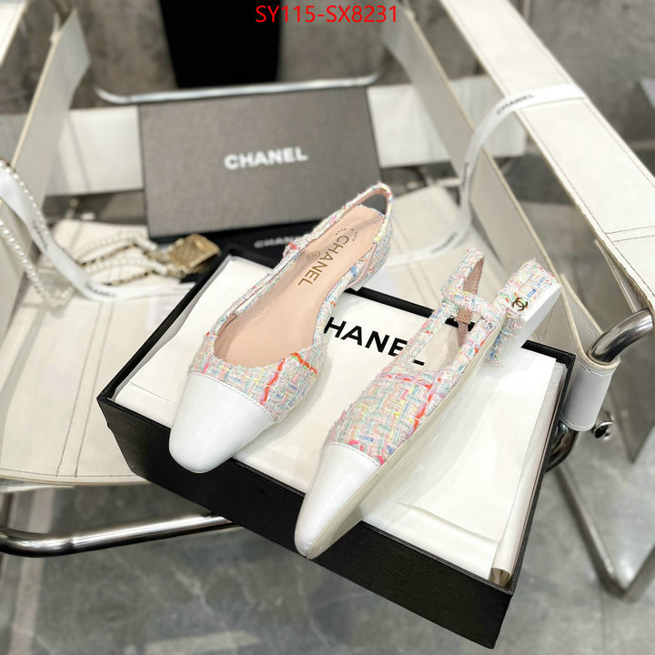 Women Shoes-Chanel buy 2024 replica ID: SX8231 $: 115USD