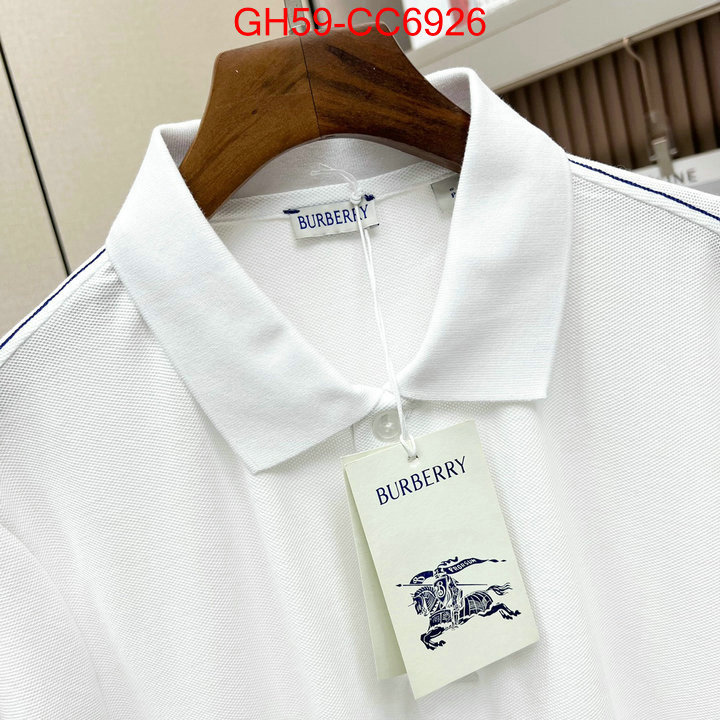 Clothing-Burberry what is top quality replica ID: CC6926 $: 59USD