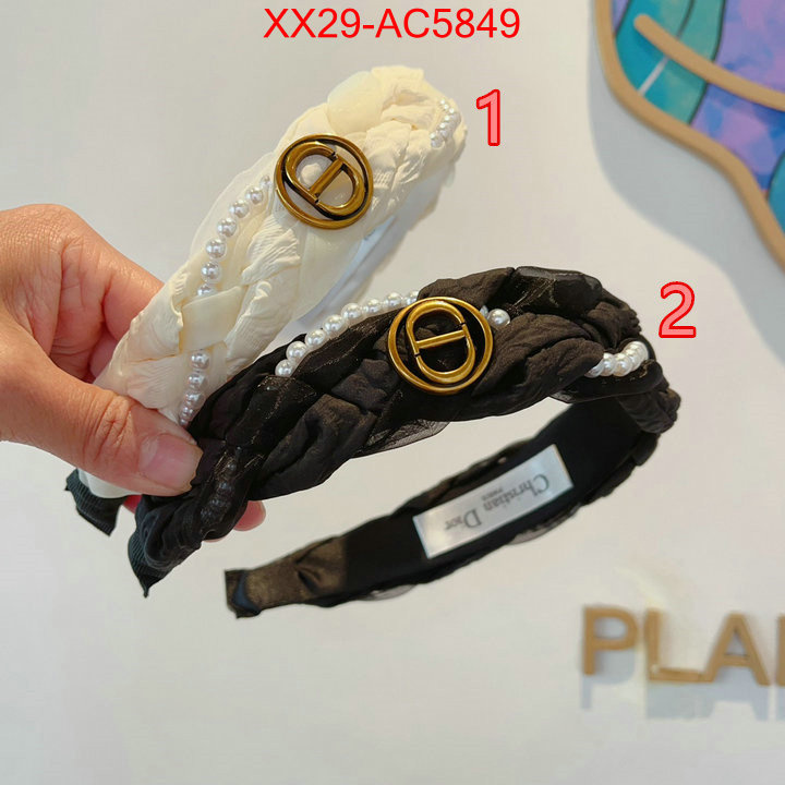 Hair band-Dior luxury 7 star replica ID: AC5849 $: 29USD