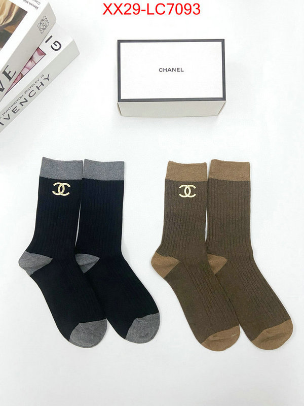 Sock-Chanel shop the best high authentic quality replica ID: LC7093 $: 29USD