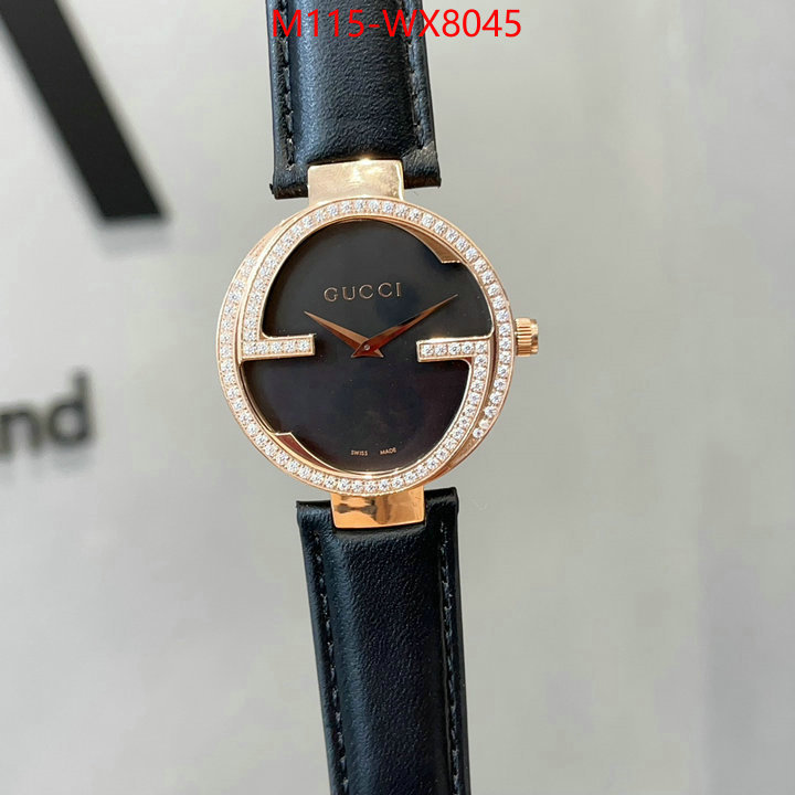 Watch(4A)-Gucci exclusive cheap ID: WX8045 $: 115USD