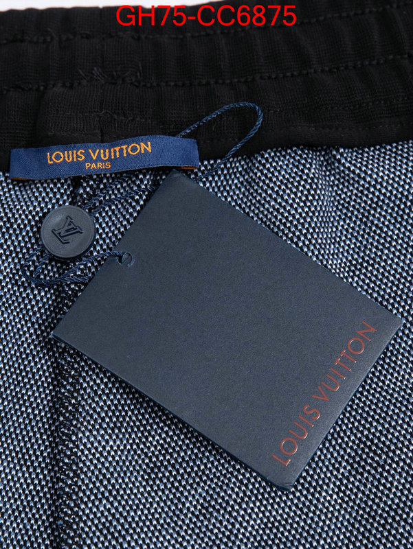 Clothing-LV new designer replica ID: CC6875 $: 75USD