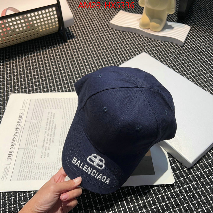 Cap(Hat)-Balenciaga outlet 1:1 replica ID: HX5336 $: 29USD