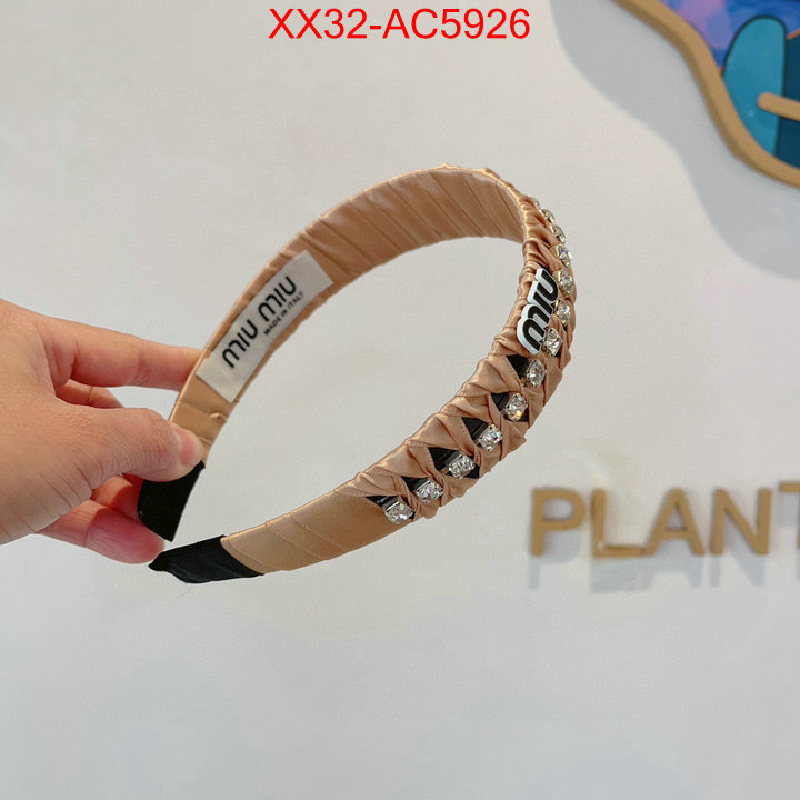 Hair band-MIU MIU buy ID: AC5926 $: 32USD