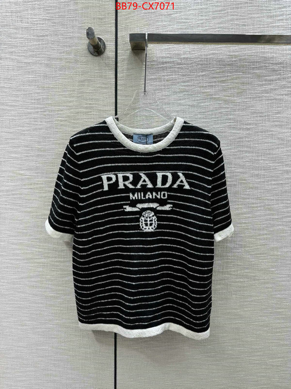 Clothing-Prada online sale ID: CX7071 $: 79USD