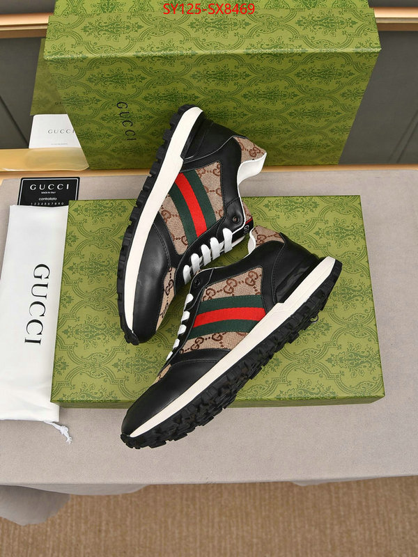 Men Shoes-Gucci replcia cheap from china ID: SX8469 $: 125USD