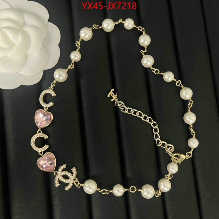 Jewelry-Chanel buy best quality replica ID: JX7218 $: 45USD