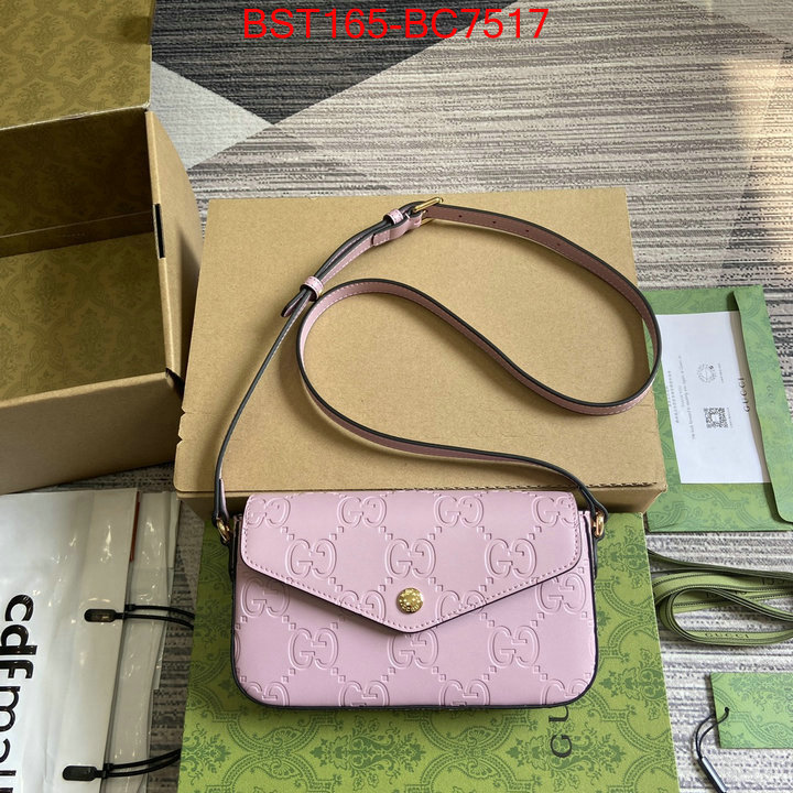 Gucci Bags(TOP)-Crossbody- where to buy high quality ID: BC7517 $: 165USD,