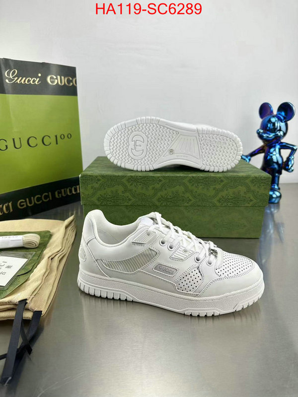 Men Shoes-Gucci high quality replica ID: SC6289 $: 119USD