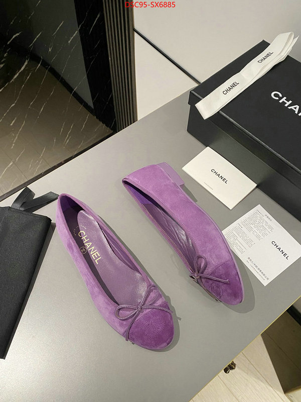 Women Shoes-Chanel replica 1:1 ID: SX6885 $: 95USD