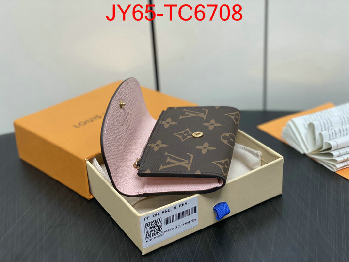 LV Bags(TOP)-Wallet high quality designer ID: TC6708 $: 65USD,