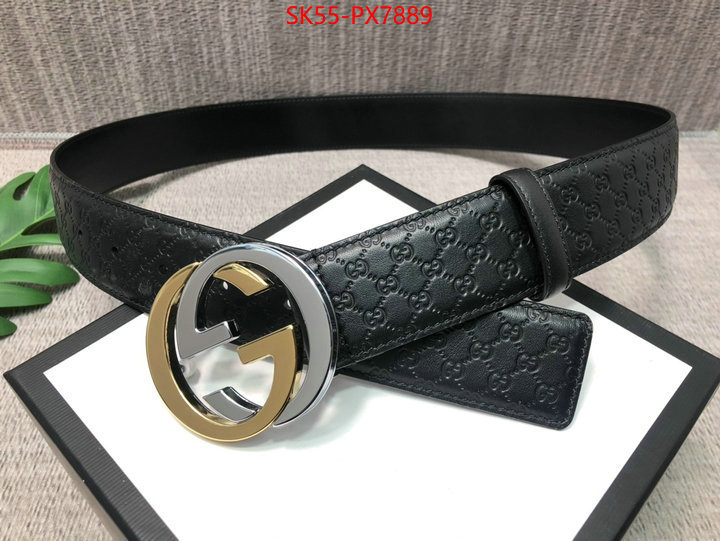 Belts-Gucci buy 2024 replica ID: PX7889 $: 55USD