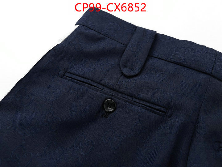 Clothing-Gucci 2024 replica ID: CX6852 $: 99USD