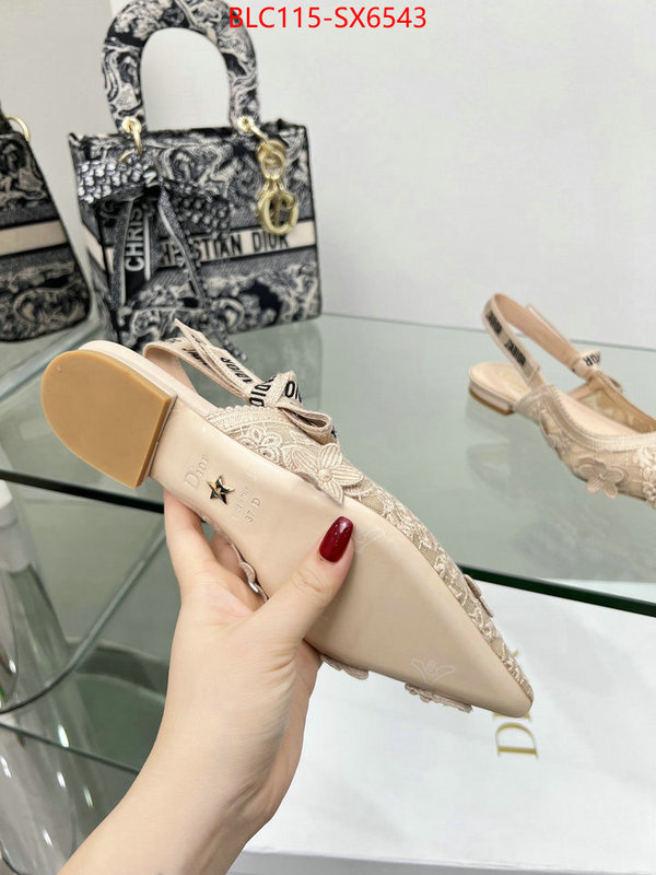 Women Shoes-Dior best quality fake ID: SX6543 $: 115USD