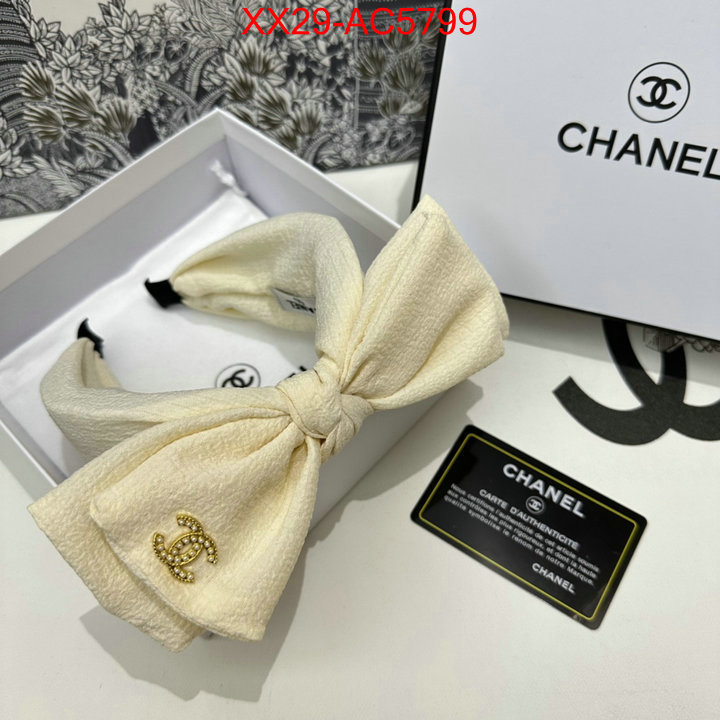 Hair band-Chanel replica shop ID: AC5799 $: 29USD