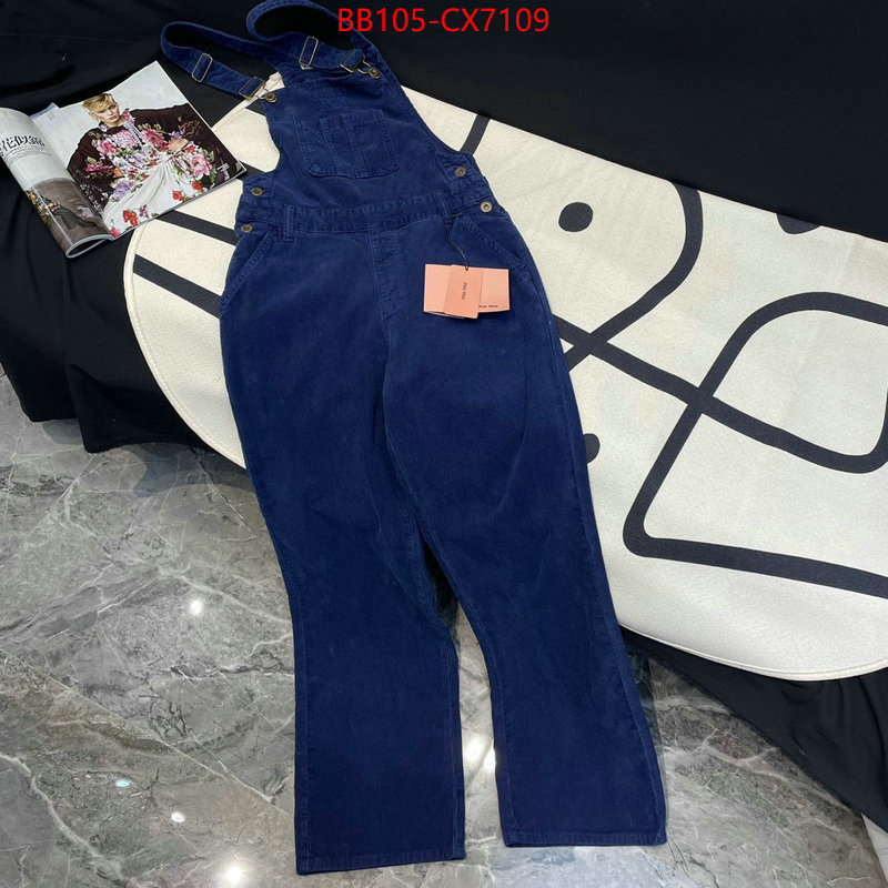 Clothing-MIU MIU hot sale ID: CX7109 $: 105USD