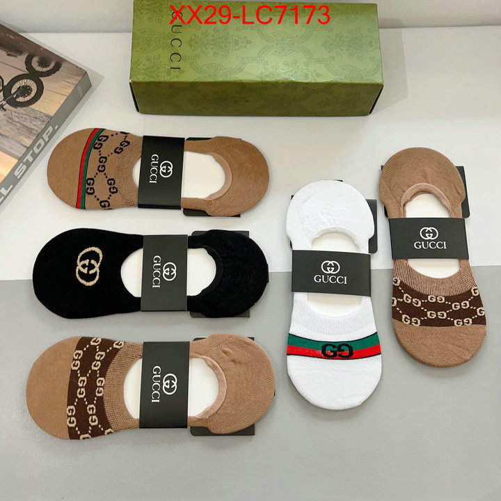 Sock-Gucci where could you find a great quality designer ID: LC7173 $: 29USD