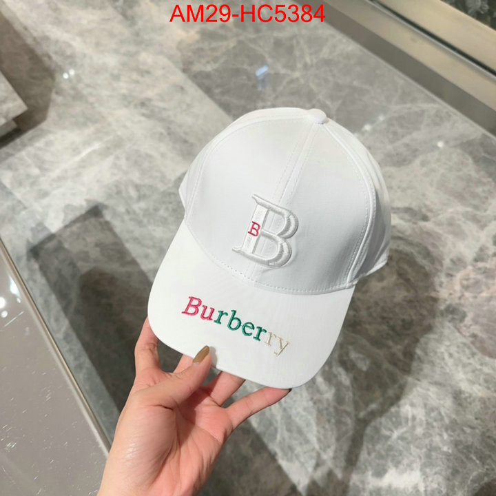 Cap(Hat)-Burberry perfect replica ID: HC5384 $: 29USD