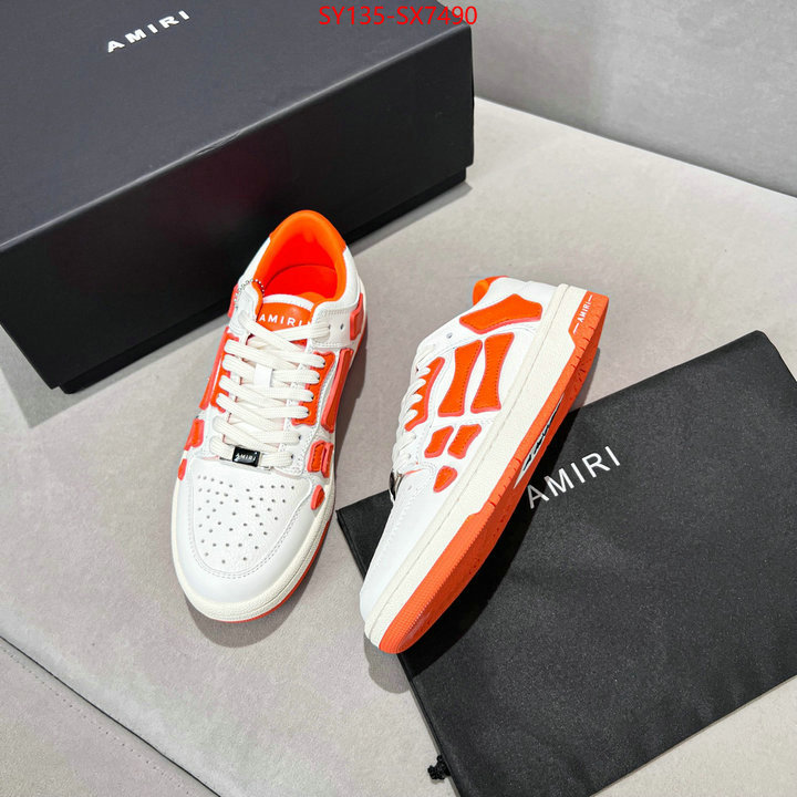 Men Shoes-AMIRI aaaaa+ replica designer ID: SX7490 $: 135USD