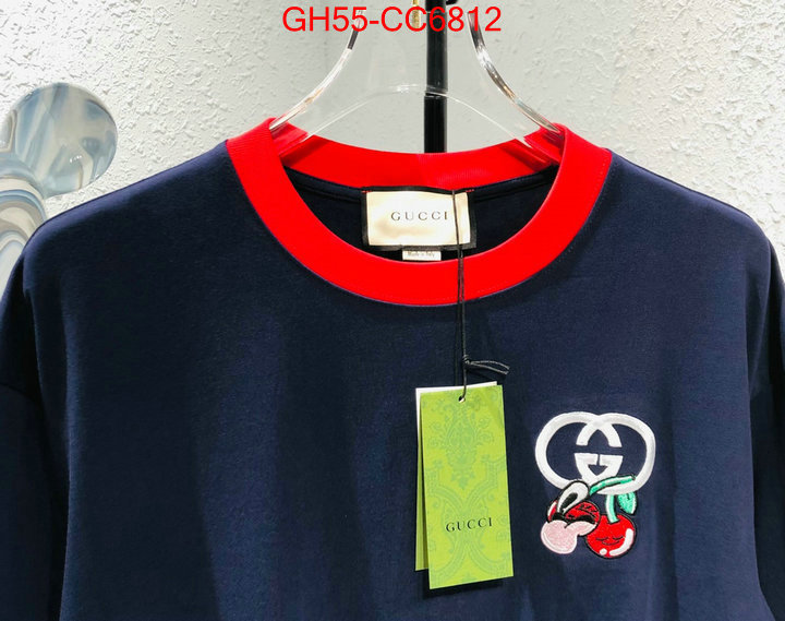 Clothing-Gucci fake high quality ID: CC6812 $: 55USD