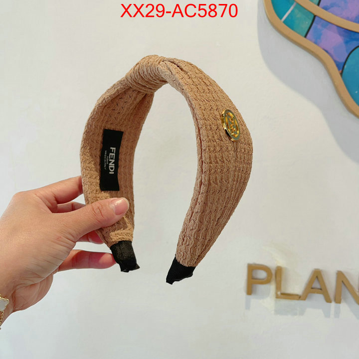 Hair band-Fendi top quality designer replica ID: AC5870 $: 29USD