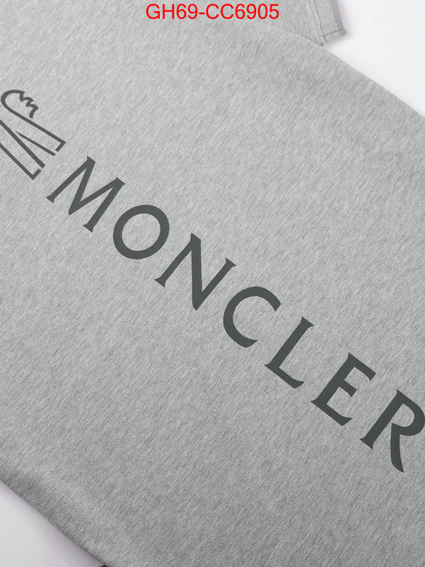 Clothing-Moncler the top ultimate knockoff ID: CC6905 $: 69USD