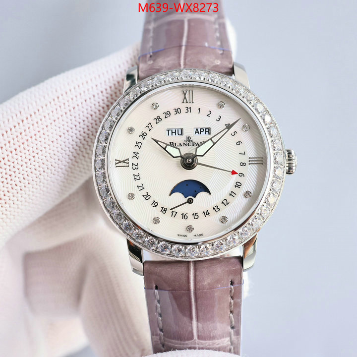 Watch(TOP)-Blancpain designer fake ID: WX8273 $: 639USD