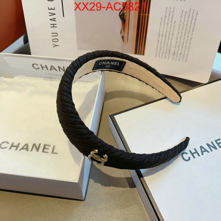 Hair band-Chanel perfect quality designer replica ID: AC5821 $: 29USD