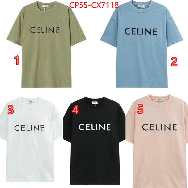 Clothing-Celine replica aaaaa+ designer ID: CX7118 $: 55USD