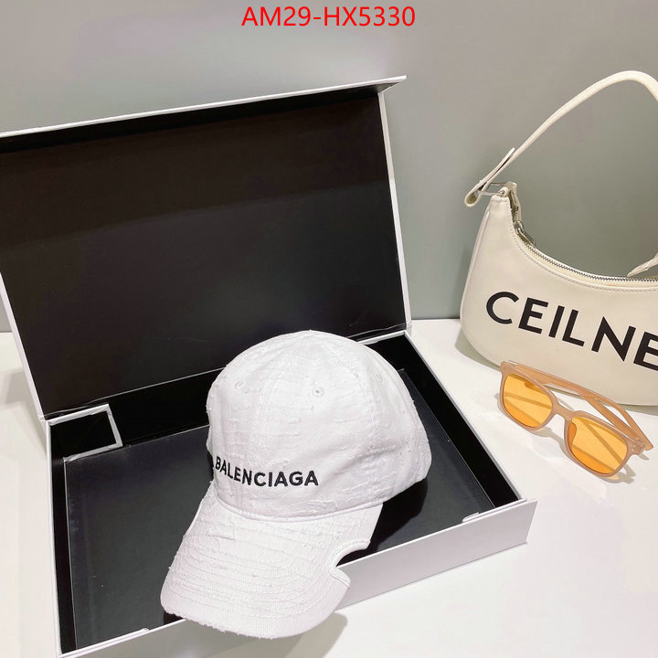Cap(Hat)-Balenciaga cheap wholesale ID: HX5330 $: 29USD