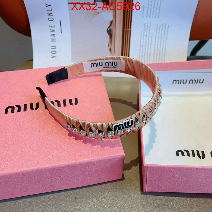 Hair band-MIU MIU buy ID: AC5926 $: 32USD