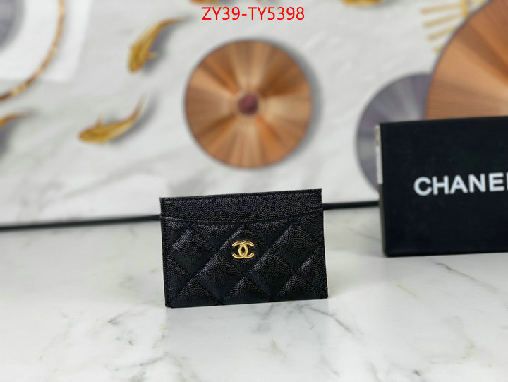 Chanel Bags(4A)-Wallet- best replica ID: TY5398 $: 39USD,