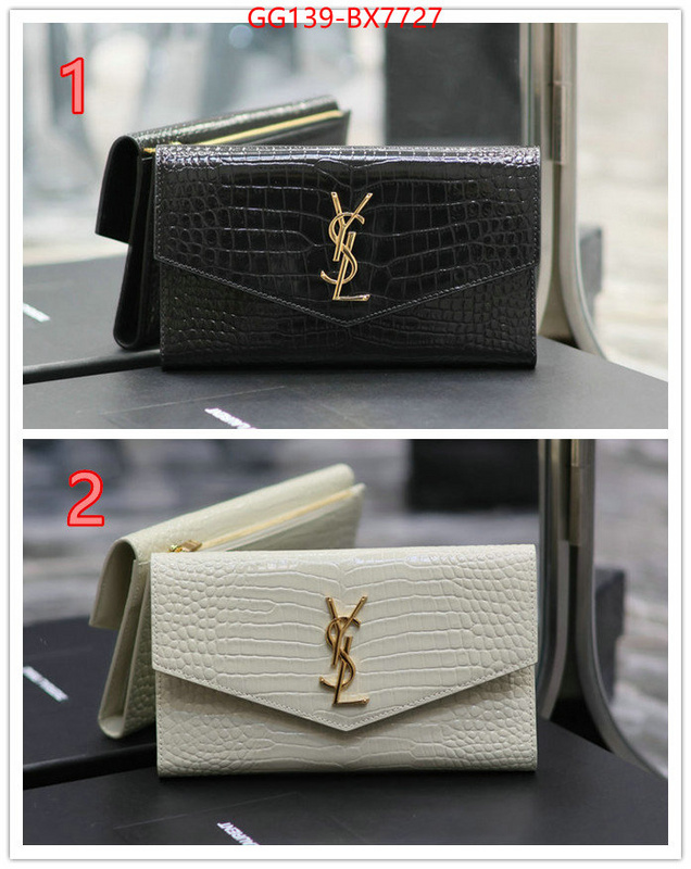 YSL Bags(TOP)-Wallet- where to buy fakes ID: BX7727 $: 139USD,